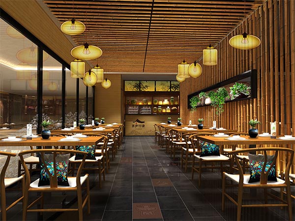 跟濟南公裝公司來(lái)做餐廳背景墻!